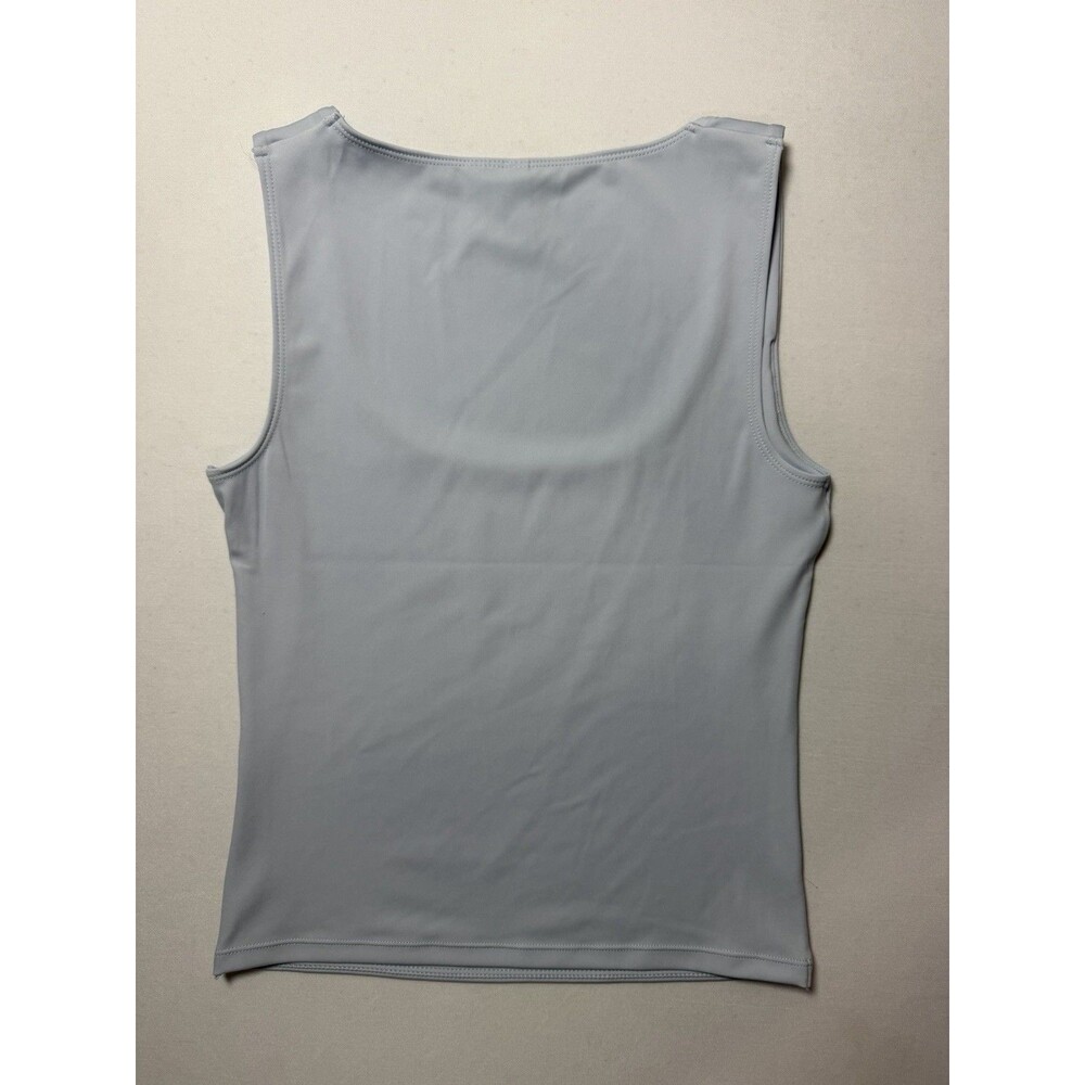 Divided H&M Tank Women’s Sleeveless Light Blue Scoop Neck Basic Tank Size Small - Picture 2 of 6